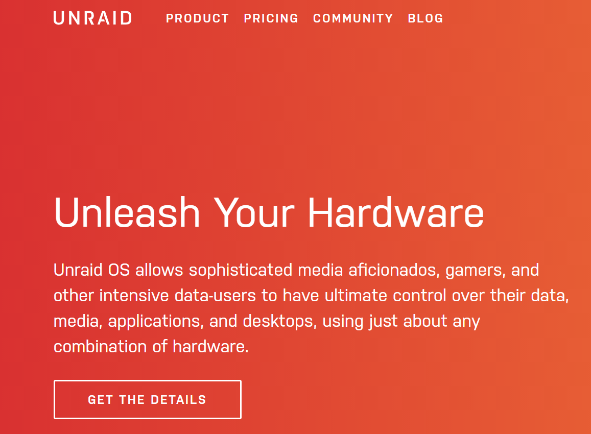 全能系统 来试试UNRAID吧！ - 第1张