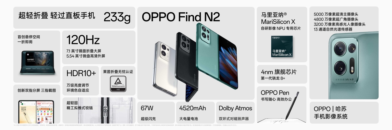 OPPO发布全新一代Find N2系列,持续引领折叠屏体验 - 第8张 - 智趣东西 OPPO发布全新一代Find N2系列,持续引领折叠屏体验 - 第8张