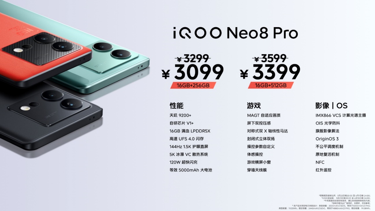 “更强更Pro”iQOO Neo8系列登场 首销售价2299元起 - 第13张 - 智趣东西 “更强更Pro”iQOO Neo8系列登场 首销售价2299元起 - 第13张