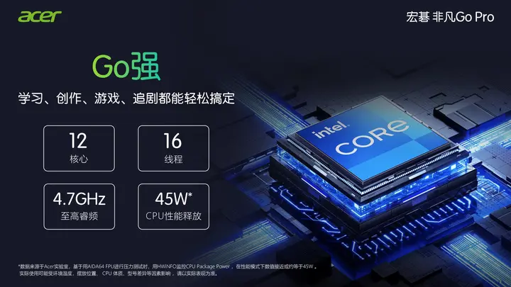 【劝退or劝入?】新一代Intel移动处理器将至 13代酷睿宏碁非凡Go Pro笔记本还值不值得买? - 第3张 - 智趣东西 【劝退or劝入?】新一代Intel移动处理器将至 13代酷睿宏碁非凡Go Pro笔记本还值不值得买? - 第3张