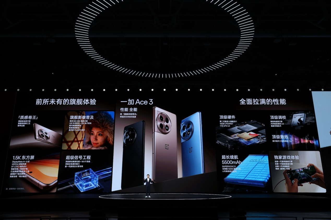 一加 Ace 3 售价2599元起,打造性能手机新标杆 - 第2张 - 智趣东西 一加 Ace 3 售价2599元起,打造性能手机新标杆 - 第2张