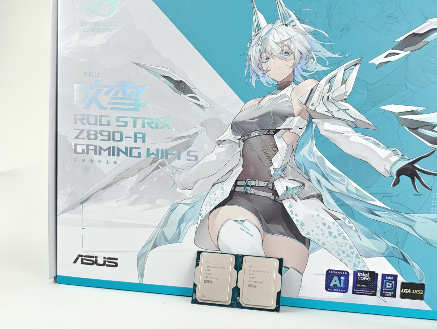 零距离解禁!ROG Strix Z890-A Gaming WiFi 吹雪主板来了 - 第2张 - 智趣东西 零距离解禁!ROG Strix Z890-A Gaming WiFi 吹雪主板来了 - 第2张
