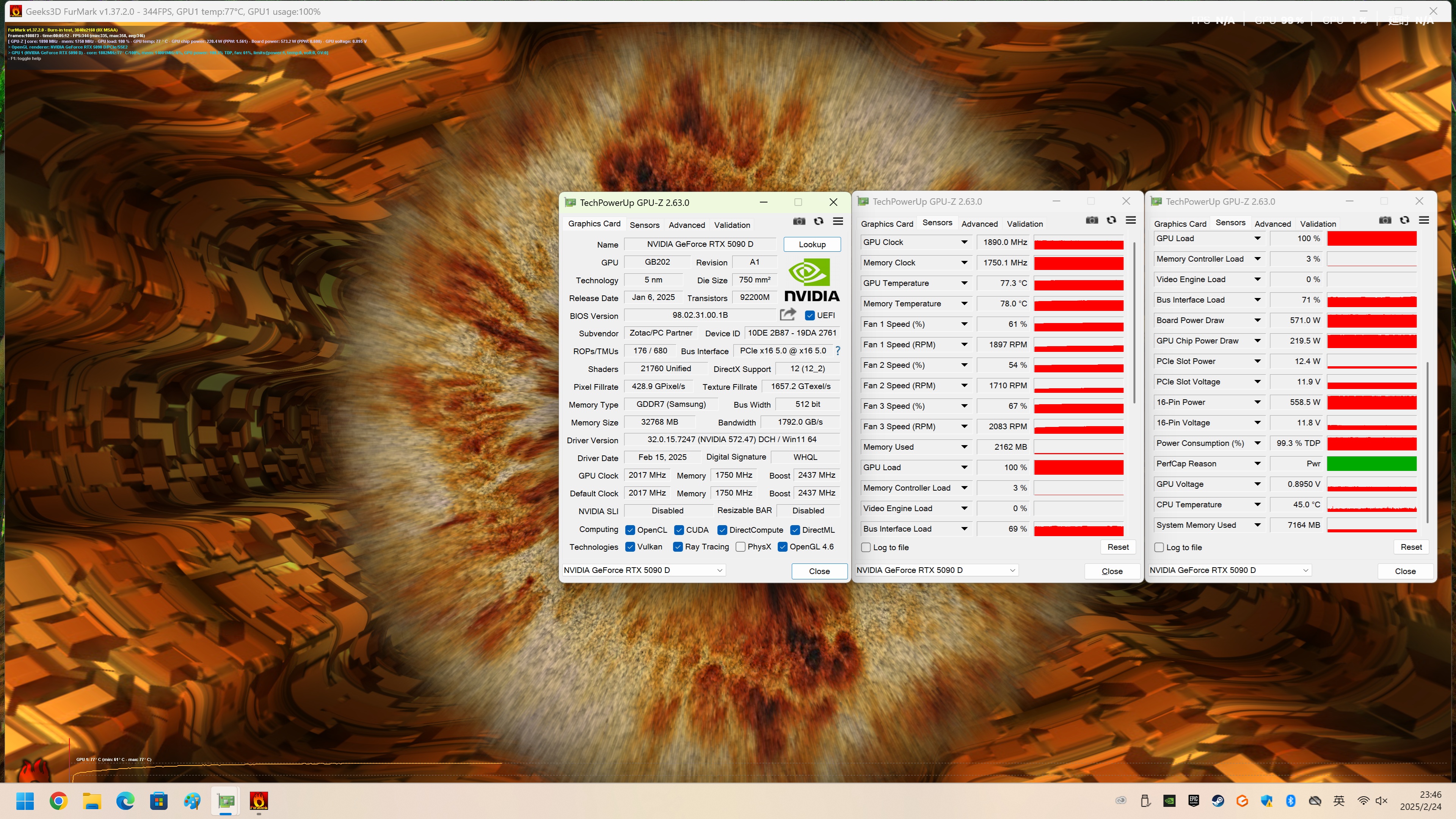 强到没朋友 索泰GeForce RTX 5090 D SOLID OC试用 - 第31张 - 智趣东西 强到没朋友 索泰GeForce RTX 5090 D SOLID OC试用 - 第31张