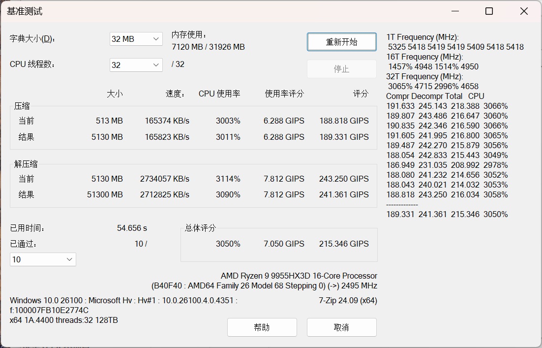 AMD 锐龙9 9955HX3D是如何制霸移动端的?ROG 魔霸9笔记本电脑测试 - 第28张 - 智趣东西 AMD 锐龙9 9955HX3D是如何制霸移动端的?ROG 魔霸9笔记本电脑测试 - 第28张
