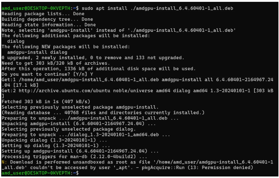 如何通过在 WSL 上使用 AMD ROCm 解锁您的 Windows 电脑的全部潜能 - 第2张 - 智趣东西 如何通过在 WSL 上使用 AMD ROCm 解锁您的 Windows 电脑的全部潜能 - 第2张