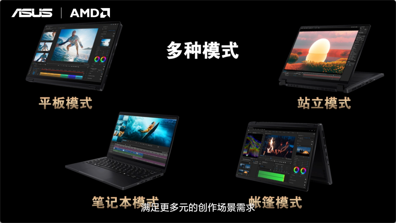 全线首发搭载AMD锐龙AI处理器，华硕重磅发布下一代AI PC全能本产品阵容！ - 第5张