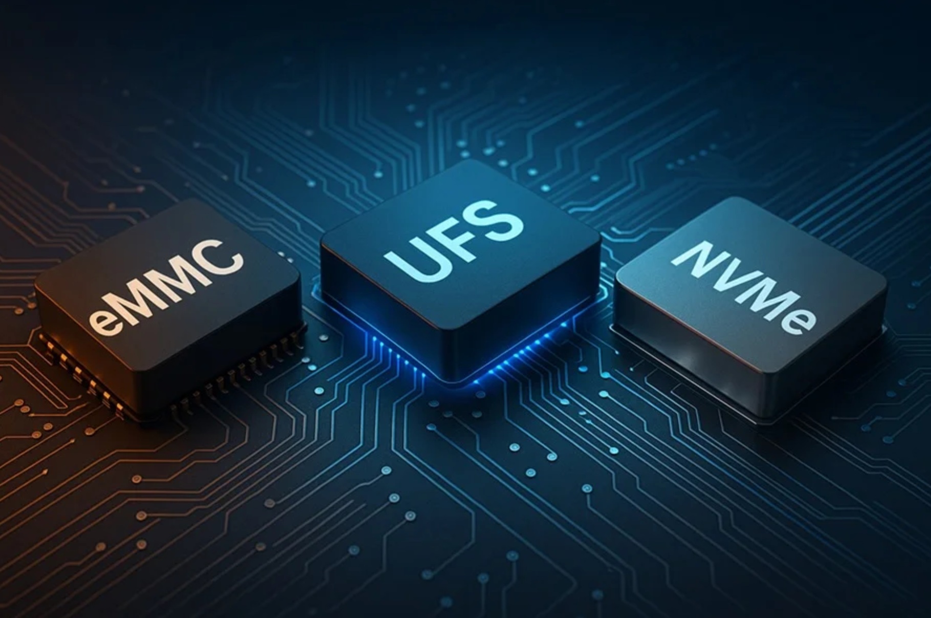 eMMC、UFS还有NVME 你分得清区别吗？ - 第1张
