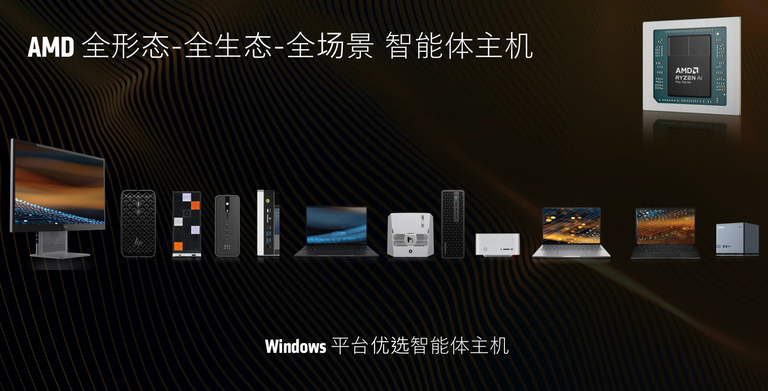 开启智能体主机时代！AMD锐龙AI Max系列带来全形态全生态全场景优势 - 第1张