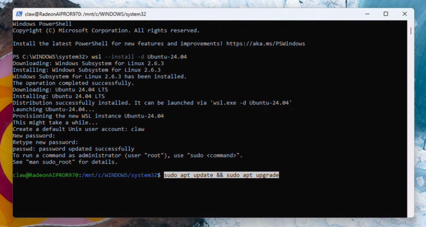 在AMD锐龙AI Max+处理器和Radeon GPU上本地运行OpenClaw - 第17张