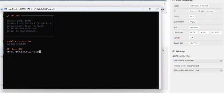 在AMD锐龙AI Max+处理器和Radeon GPU上本地运行OpenClaw - 第36张