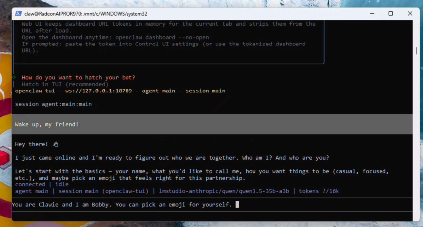在AMD锐龙AI Max+处理器和Radeon GPU上本地运行OpenClaw - 第45张