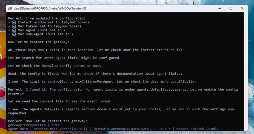 在AMD锐龙AI Max+处理器和Radeon GPU上本地运行OpenClaw - 第47张
