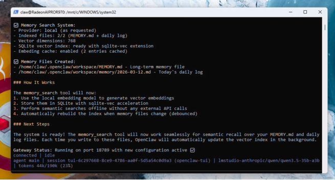 在AMD锐龙AI Max+处理器和Radeon GPU上本地运行OpenClaw - 第51张